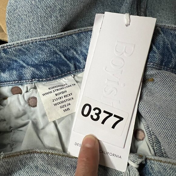 Boyish The Ricky Peace Womens Jeans Sz 26 in WOODSTOCK - Picture 11 of 11